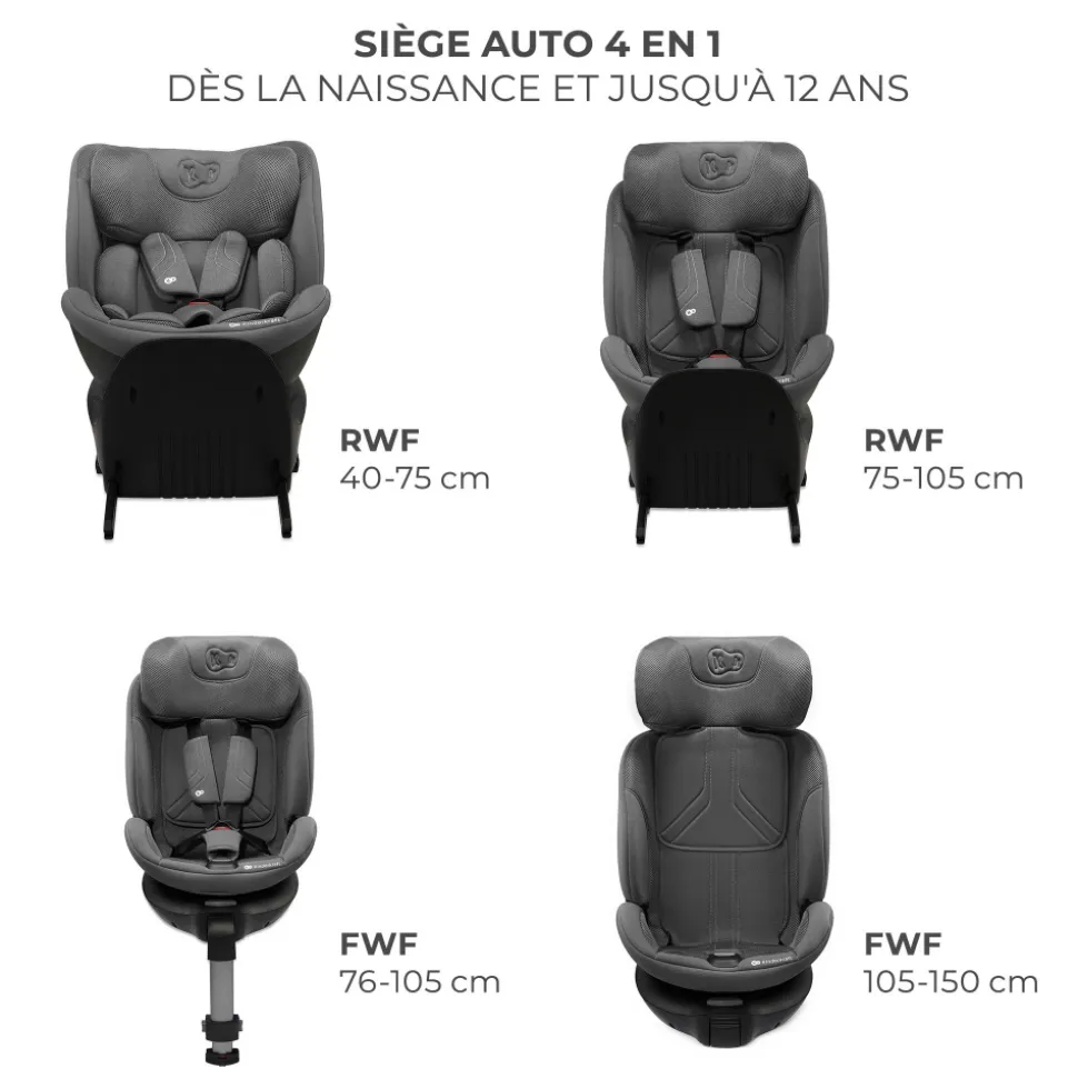 Siège auto xrider 2 i-size grey
