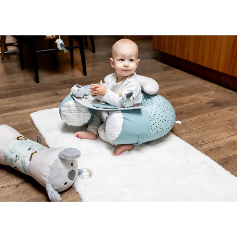 Siège bébé gonflable avec activités animal adventure