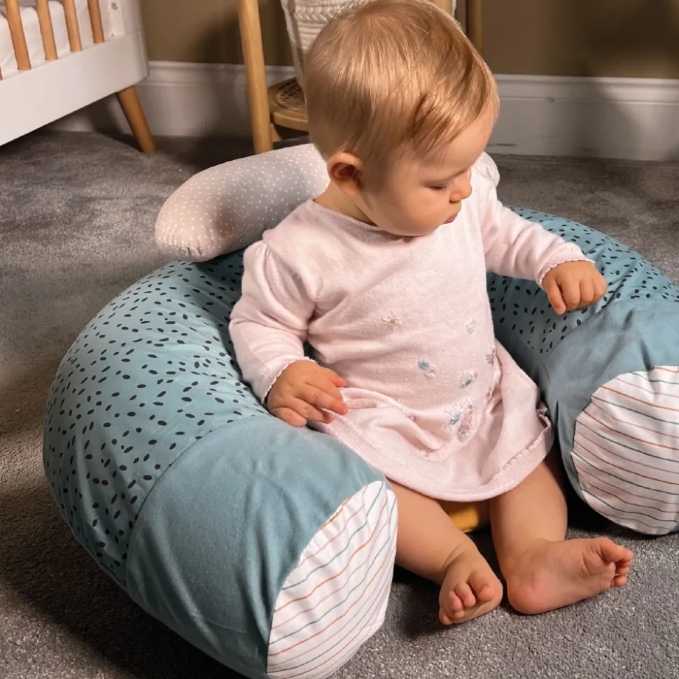 Siège bébé gonflable avec activités animal adventure