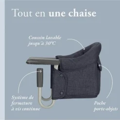Siège de table fast green