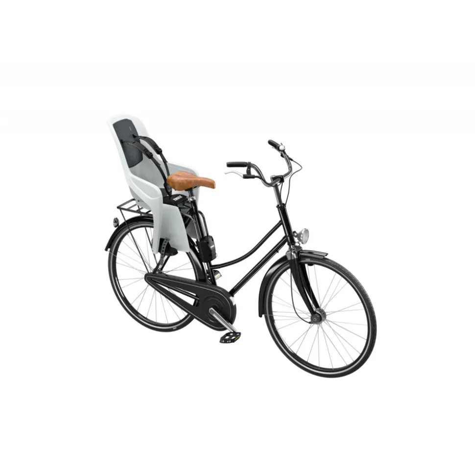 Siège de vélo arrière ridealong lite 2 light gray