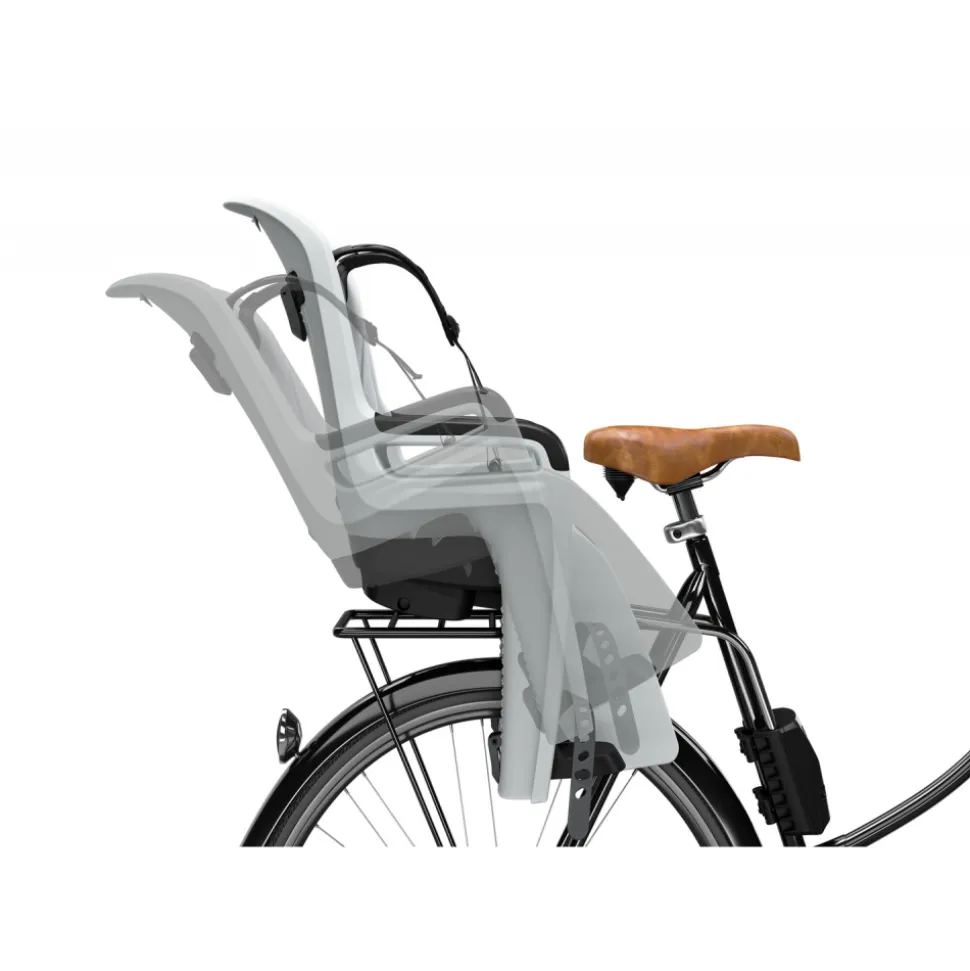 Siège vélo arrière ridealong 2 light gray