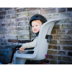 Siège vélo arrière ridealong 2 light gray
