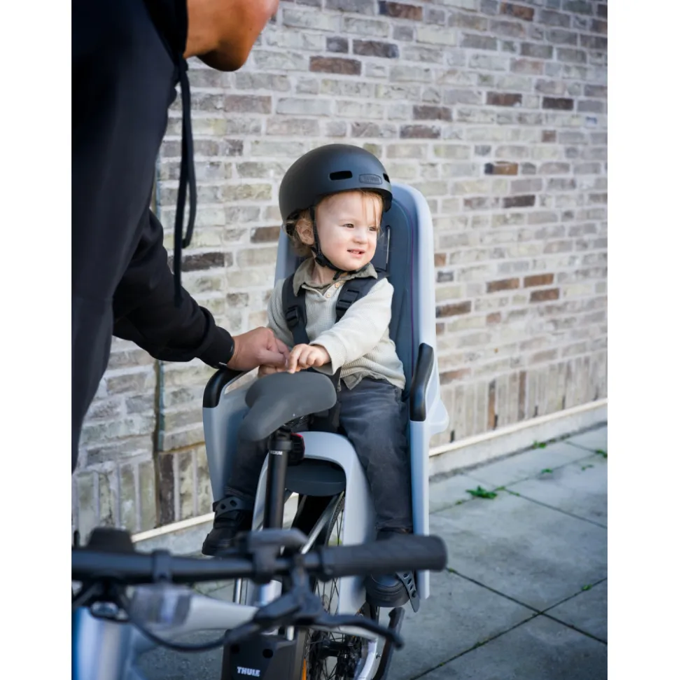 Siège vélo arrière ridealong 2 light gray