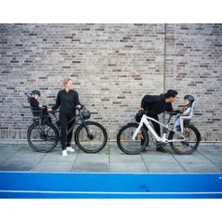 Siège vélo arrière sur cadre ridealong 2 dark gray