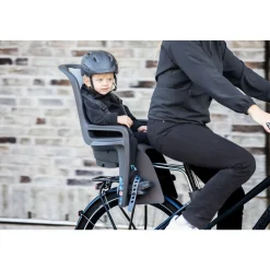 Siège vélo arrière sur cadre ridealong 2 dark gray