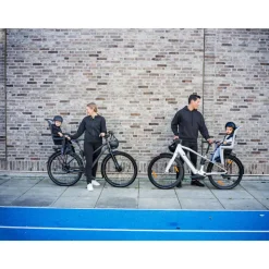 Siège vélo arrière sur cadre ridealong 2 dark gray