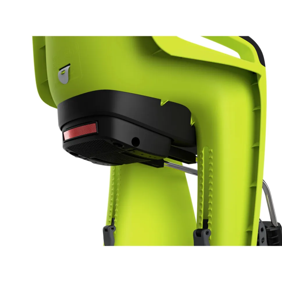Siège vélo arrière sur cadre ridealong 2 zen lime