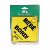 Signalétique jaune à ventouse bébé à bord