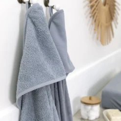 Sortie de bain enfant bleu