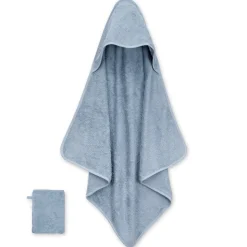 Sortie de bain enfant bleu
