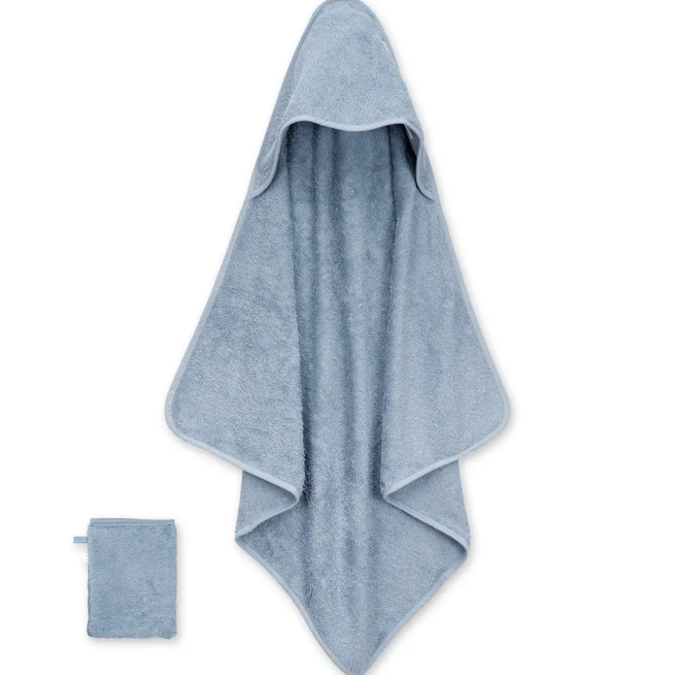 Sortie de bain enfant bleu
