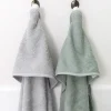 Sortie de bain enfant gris