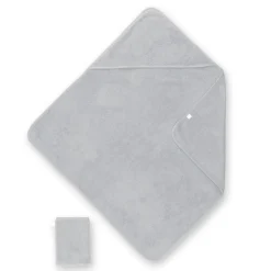 Sortie de bain enfant gris