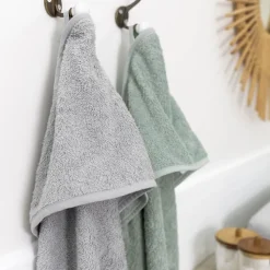 Sortie de bain enfant gris