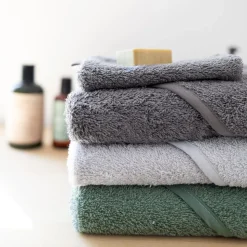 Sortie de bain enfant gris anthracite