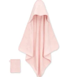 Sortie de bain enfant vieux rose