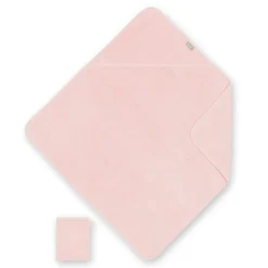 Sortie de bain enfant vieux rose