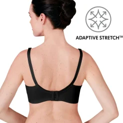 Soutien-gorge d'allaitement 3-en-1 xl noir