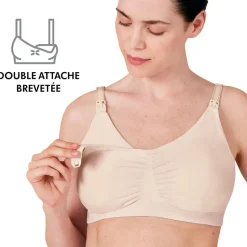 Soutien-gorge d'allaitement 3-en-1 s noir