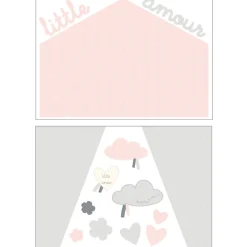 Stickers chambre bébé home lilibelle