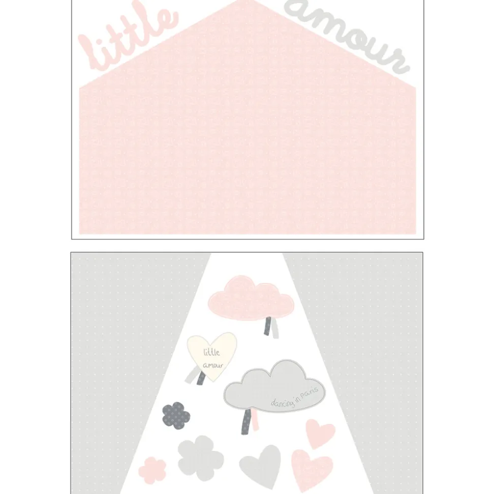 Stickers chambre bébé home lilibelle
