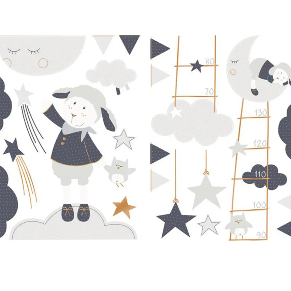Stickers chambre bébé merlin