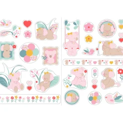 Stickers décoratifs iris et lali