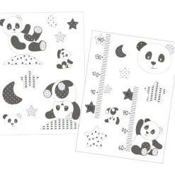 Stikers muraux panda chao chao