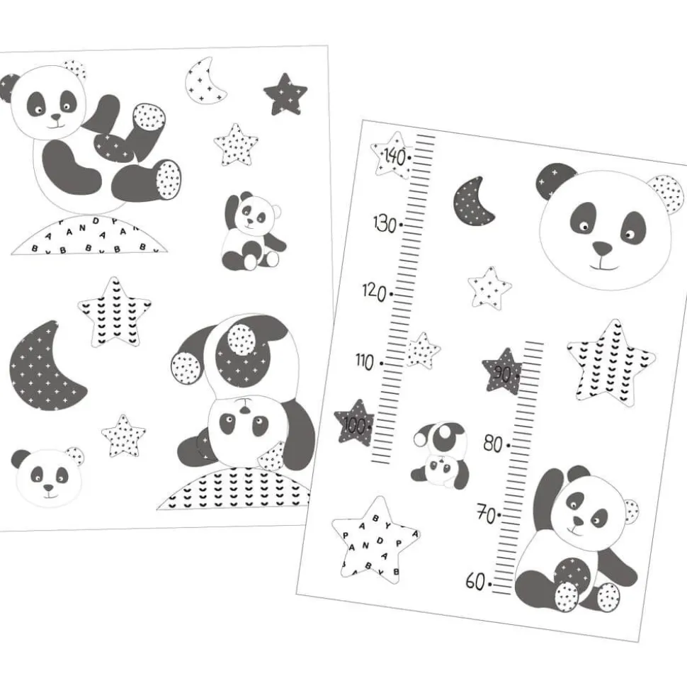 Stikers muraux panda chao chao