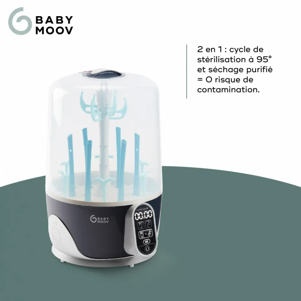Stérilisateur purificateur biberon turbo pure