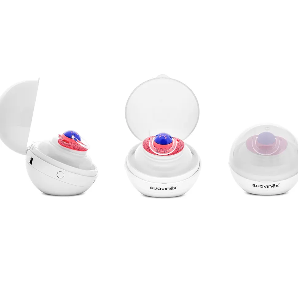 Stérilisateur sucette nomade uv compact perle
