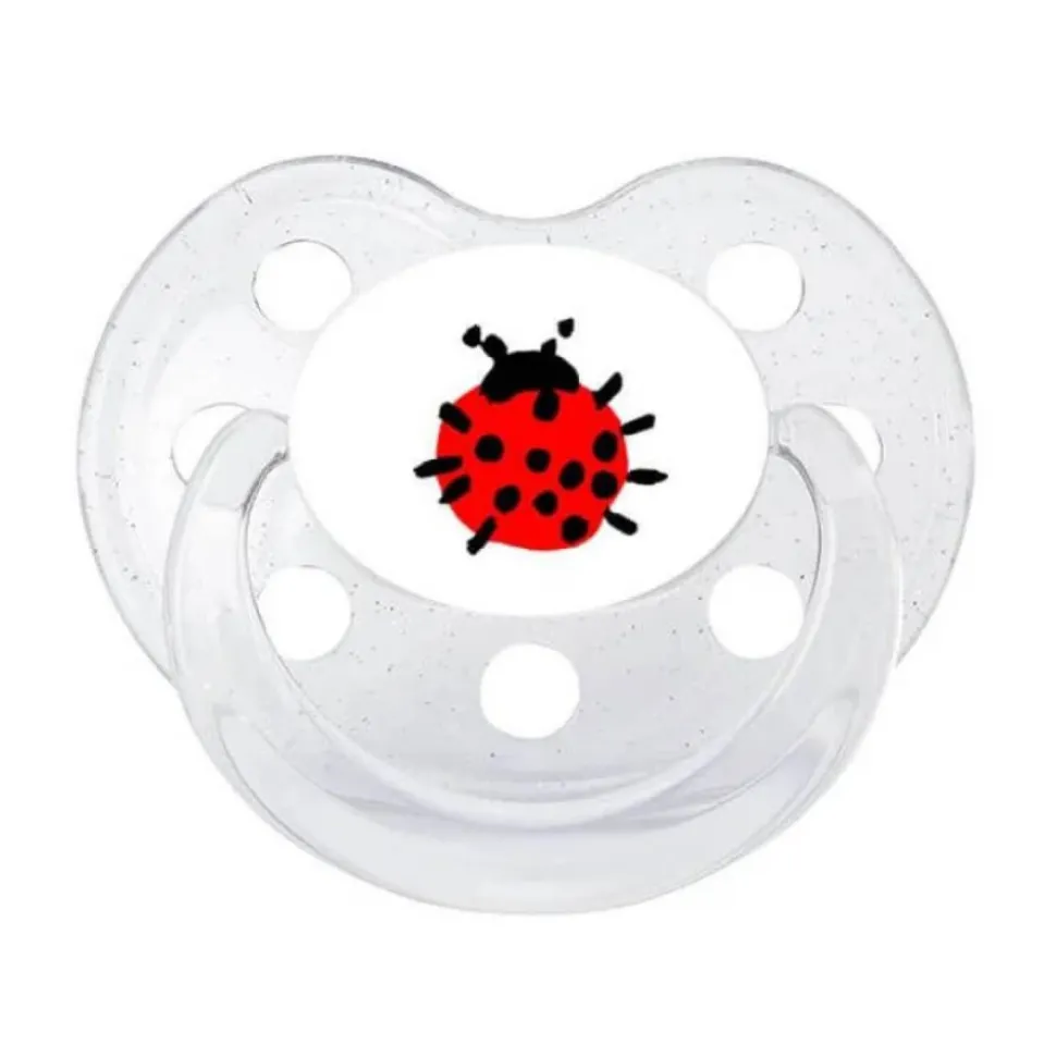 Sucette 6 mois+ coccinelle