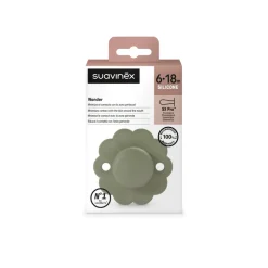 Sucette réversible sx pro wonder hedge green 6/18 mois