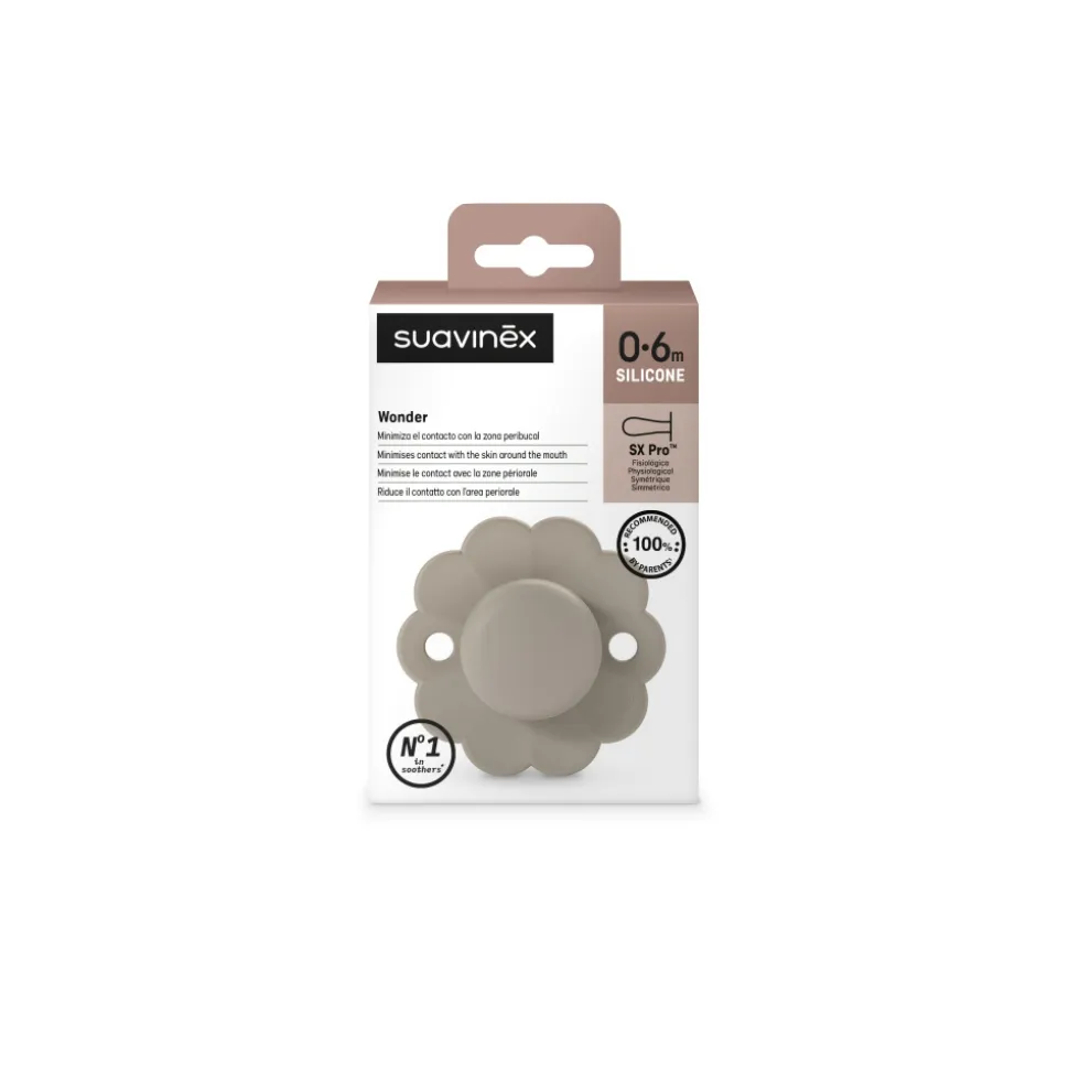 Sucette réversible sx pro wonder grey cloud 0/6 mois