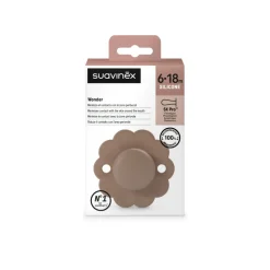 Sucette réversible sx pro wonder raw umber 6/18 mois