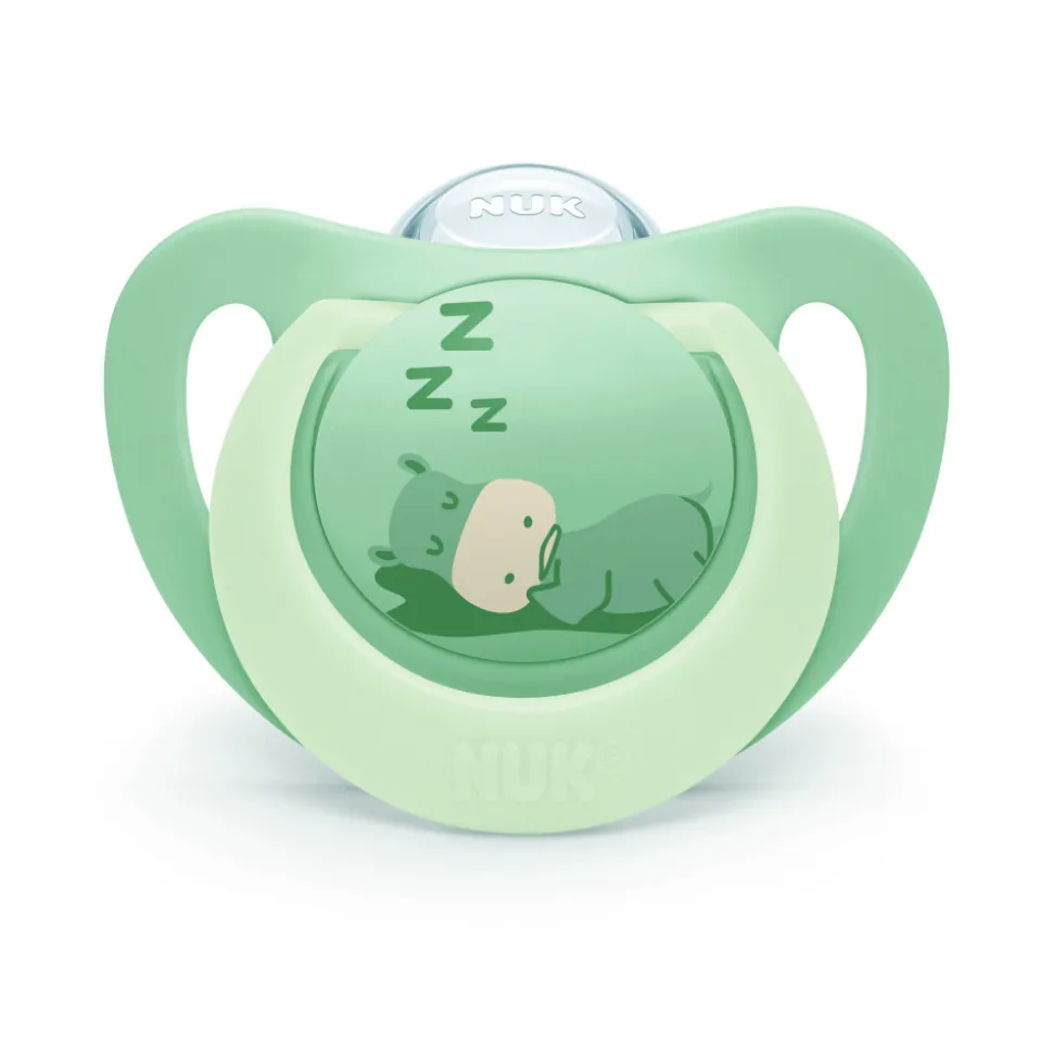 2 sucettes first choice nuit 6-18m hippo/koala