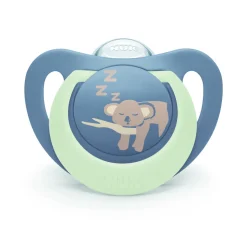 2 sucettes first choice nuit 6-18m hippo/koala