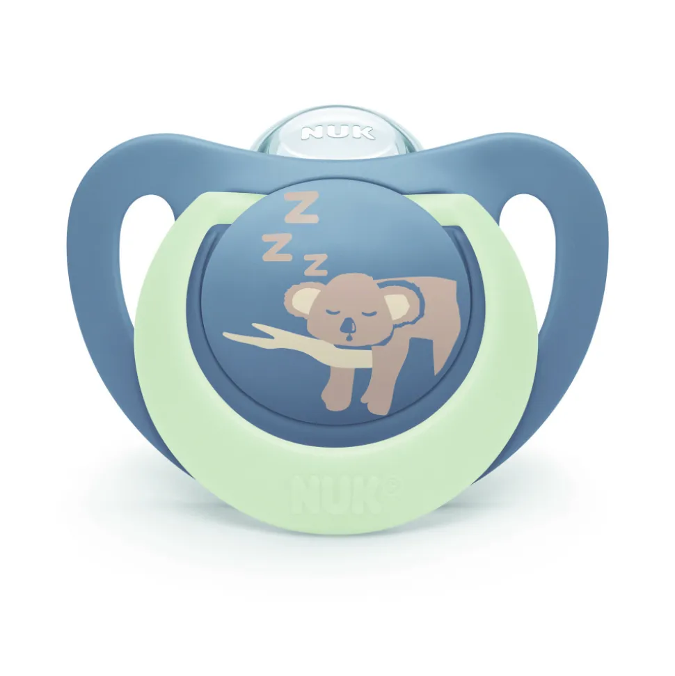 2 sucettes first choice nuit 6-18m hippo/koala