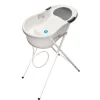 Support blanc pour petite baignoire bébé 0-6 mois