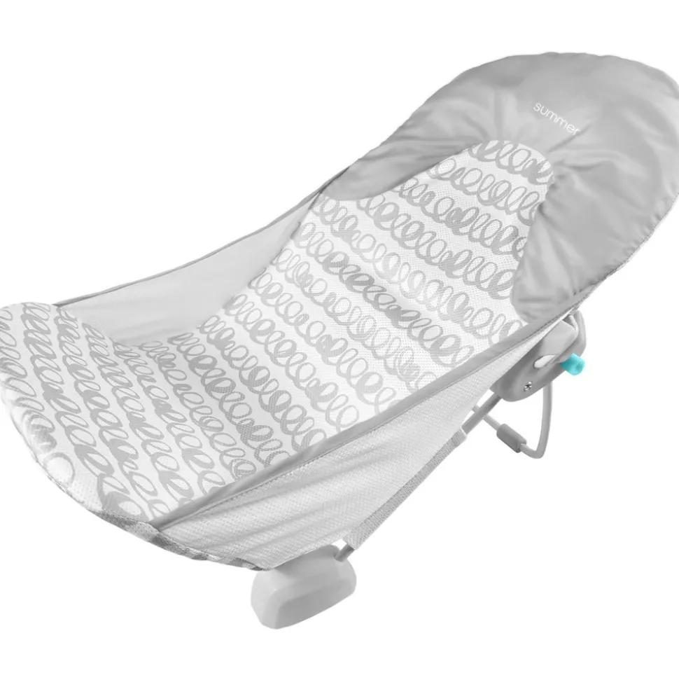 Support de bain bébe à 2 position, gris