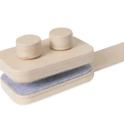 Support mobile en bois pour lit bébé et parc