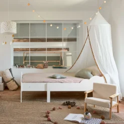 Suspension enfant ø30 cm blanc et ocre