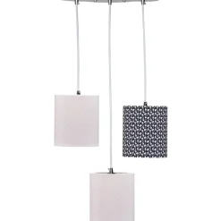 Suspension lumineuse trio miss fleur de lune