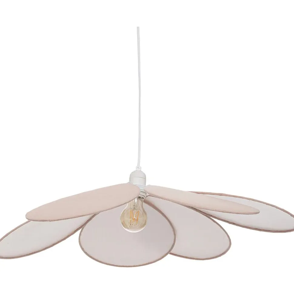 Suspension pétales diam 64 cm rose