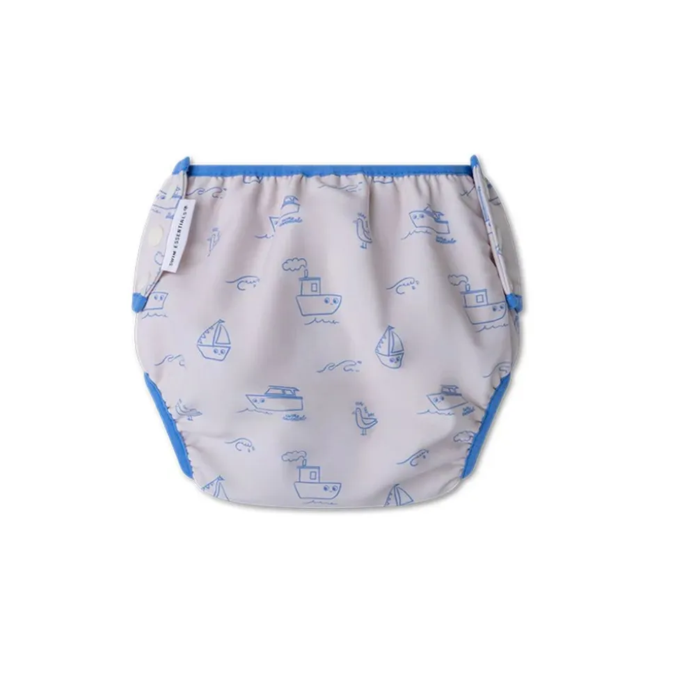 Swim diaper - beige/blue - seas the day
