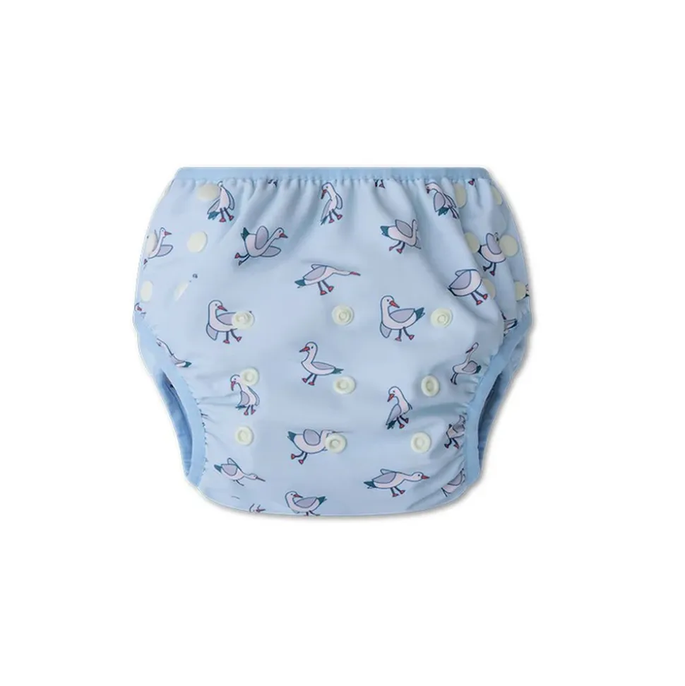 Swim diaper - blue - little seagull