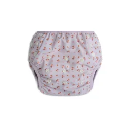Swim diaper - old pink - cozy hearts