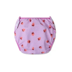 Swim diaper - pink - strawberry fields