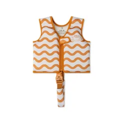 Swim vest - orange - surfer - 1/2 years